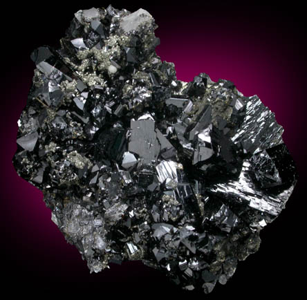 Cassiterite from Huanuni District, Dalence Province, Oruro Department, Bolivia