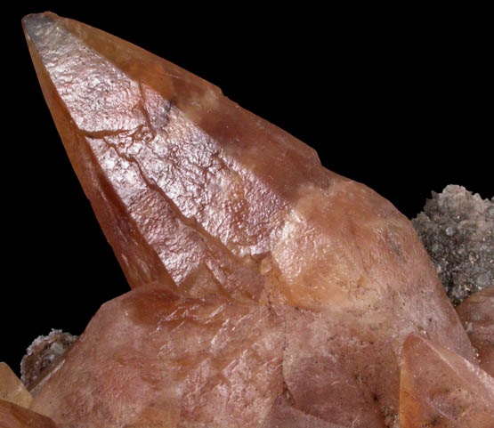 Calcite from Pugh Quarry, 6 km NNW of Custar, Wood County, Ohio