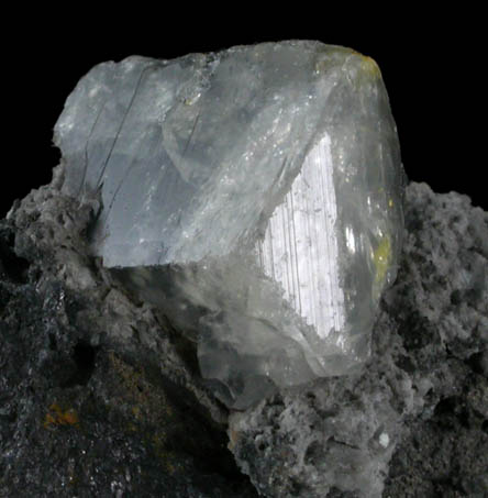 Anglesite on Galena from Tsumeb Mine, Otavi-Bergland District, Oshikoto, Namibia