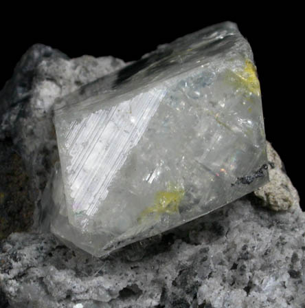 Anglesite on Galena from Tsumeb Mine, Otavi-Bergland District, Oshikoto, Namibia