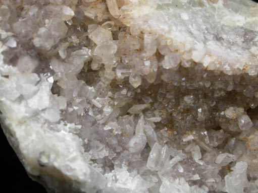 Anglesite and Quartz from Wheal Jane, Cornwall, England