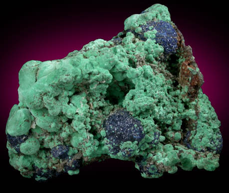 Malachite and Azurite from Sierra Rica, Manuel Benavides, Chihuahua, Mexico