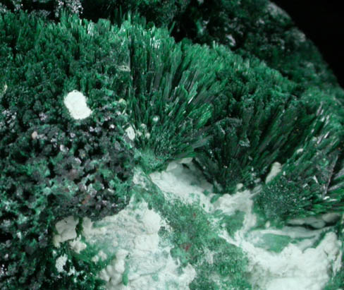 Malachite over Chrysocolla from Lubumbashi, Katanga Copperbelt, Haut-Katanga Province, Democratic Republic of the Congo