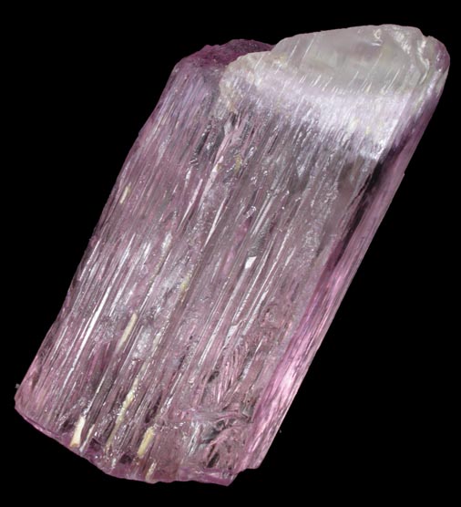 Spodumene var. Kunzite (gem-grade crystal) from Nuristan Province, Afghanistan