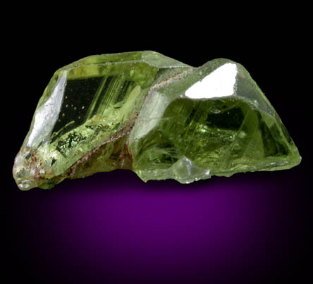 Forsterite var. Peridot from St. John's Island, Red Sea, Egypt