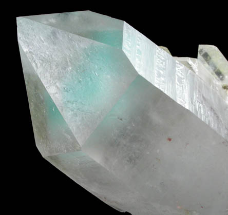 Quartz with Ajoite inclusions from Messina Mine, Limpopo Province, South Africa