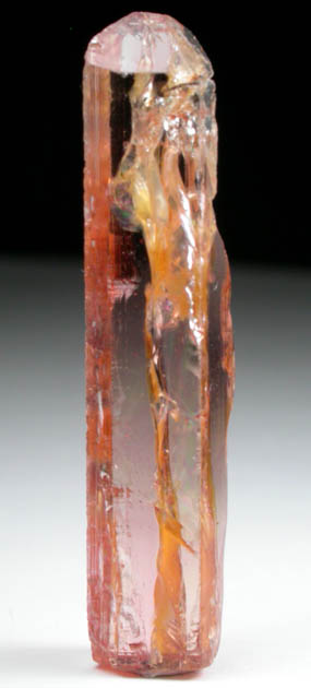 Topaz var. Imperial Topaz from Ouro Preto, Minas Gerais, Brazil