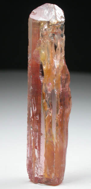 Topaz var. Imperial Topaz from Ouro Preto, Minas Gerais, Brazil