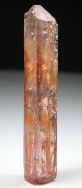 Topaz var. Imperial Topaz from Ouro Preto, Minas Gerais, Brazil