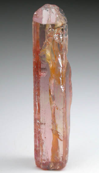 Topaz var. Imperial Topaz from Ouro Preto, Minas Gerais, Brazil