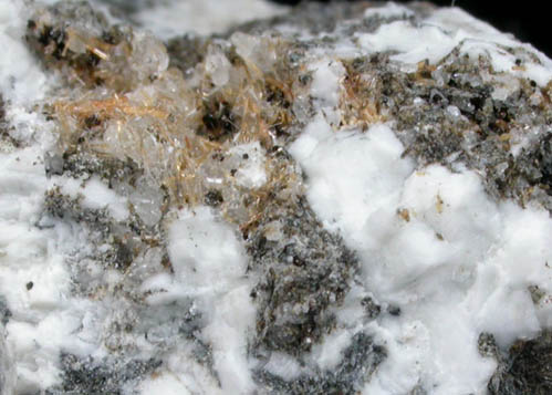 Labuntsovite-Mn from Poudrette Quarry (Demix Quarry), Mont Saint-Hilaire, Qubec, Canada