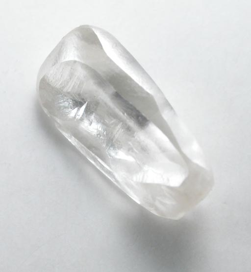 Diamond (0.86 carat pale-brown elongated crystal) from Ippy, northeast of Banghi (Bangui), Central African Republic