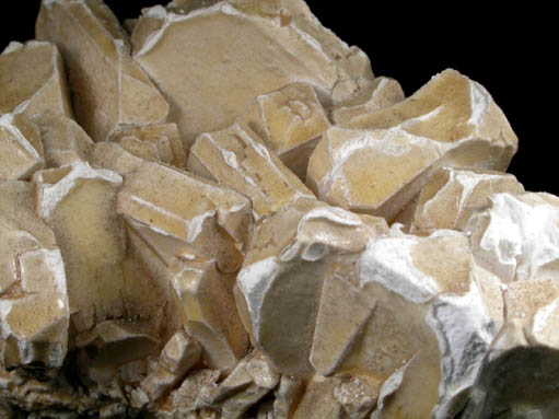 Tincalconite pseudomorph after Borax from Kramer District, Boron, Kern County, California