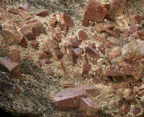 Staurolite from Cook Road locality, Windham, Cumberland County, Maine