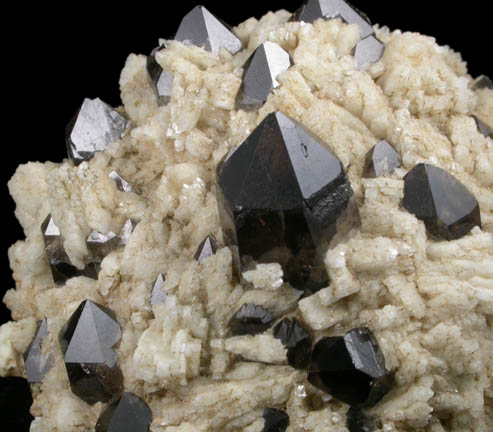 Albite and Smoky Quartz from Moat Mountain, west of North Conway, Carroll County, New Hampshire