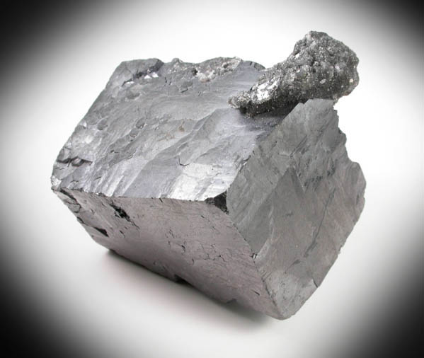 Galena with Quartz from Sweetwater Mine, Viburnum Trend, Reynolds County, Missouri