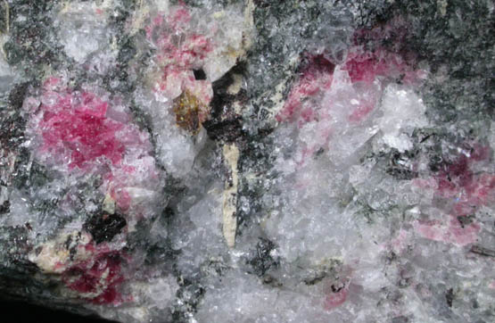 Tugtupite (tenebrescent) from Ilimaussaq Complex, Narsaq, Kitaa Province, Greenland