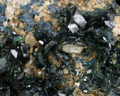 Lazulite and Siderite from Rapid Creek, 70 km northwest of Aklavik, Yukon, Canada