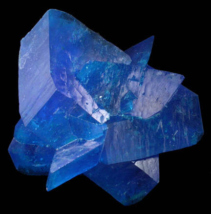 Chalcanthite (Synthetic) from Man-made