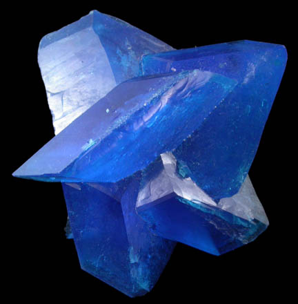 Chalcanthite (Synthetic) from Man-made