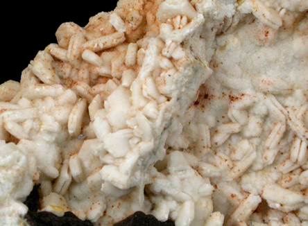 Quartz pseudomorphs after Barite(?) from Penhale Mine, Perranzabuloe, Cornwall, England