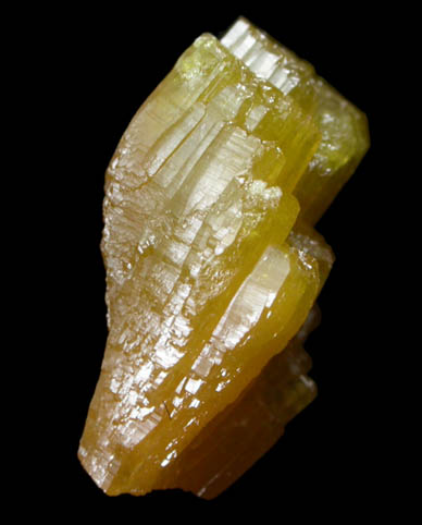 Pyromorphite from Bunker Hill Mine, Coeur d'Alene District, Shoshone County, Idaho