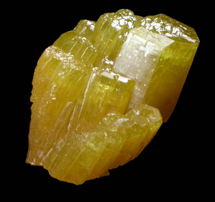 Pyromorphite from Bunker Hill Mine, Coeur d'Alene District, Shoshone County, Idaho