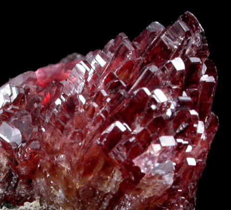 Rhodochrosite from Hotazel Mine, Kalahari Manganese Field, Northern Cape Province, South Africa