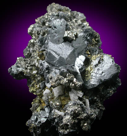 Freibergite from Eagle Mine, Level 20, Area 28, Stope 31, Gilman District, Eagle County, Colorado