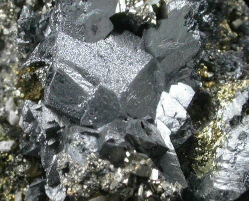 Freibergite from Eagle Mine, Level 20, Area 28, Stope 31, Gilman District, Eagle County, Colorado