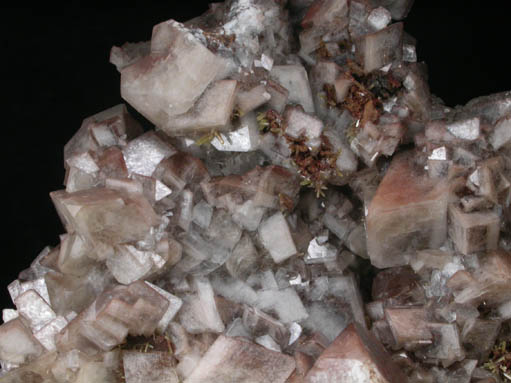 Calcite with Mimetite from Mina el Potos, Santa Eulalia District, Aquiles Serdn, Chihuahua, Mexico