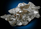 Calcite with Pyrite-Marcasite from Brushy Creek Mine, Viburnum Trend, Reynolds County, Missouri