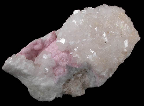 Calcite and Dolomite var. Cobaltian Dolomite from Tsumeb Mine, Otavi-Bergland District, Oshikoto, Namibia