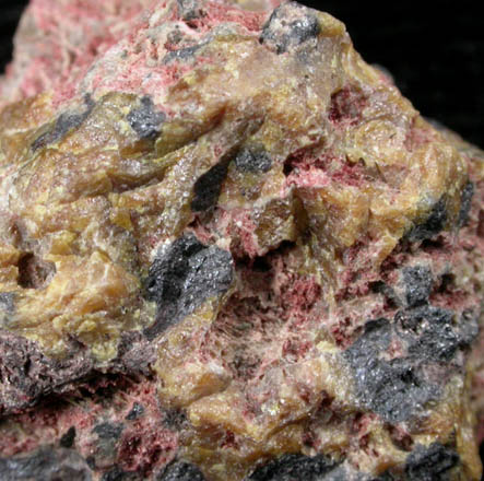 Epidote-(Pb) (formerly Hancockite) with Clinohedrite from Franklin, Sussex County, New Jersey (Type Locality for Epidote-(Pb) and Clinohedrite)