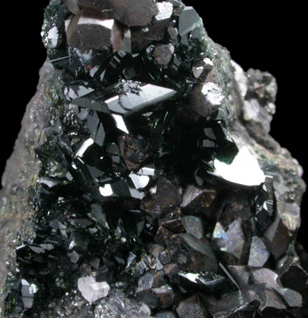 Kulanite with Siderite from Rapid Creek, 70 km northwest of Aklavik, Yukon, Canada (Type Locality for Kulanite)