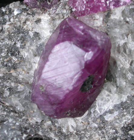 Corundum var. Ruby from Mysuru (formerly Mysore), Karnataka, India