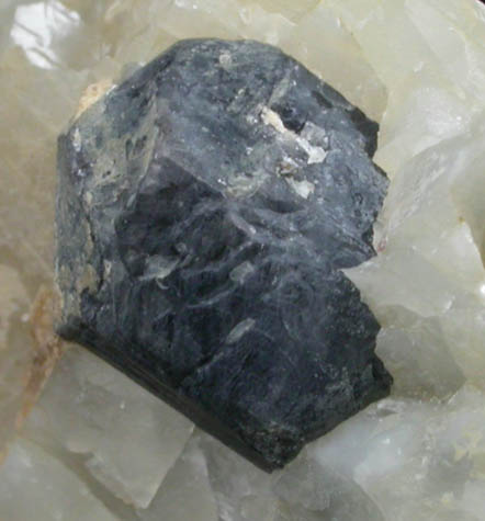 Sapphirine in Calcite with Phlogopite from Itrongay, Betroka District, Tulear, Madagascar