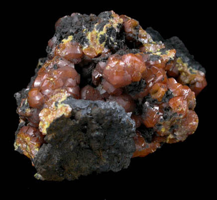 Mimetite var. Campylite from Drygill Level, Caldbeck Fells, Cumbria, England