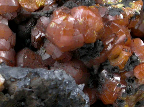 Mimetite var. Campylite from Drygill Level, Caldbeck Fells, Cumbria, England