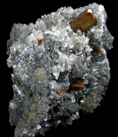 Smithsonite with Barite from Tsumeb Mine, Otavi-Bergland District, Oshikoto, Namibia