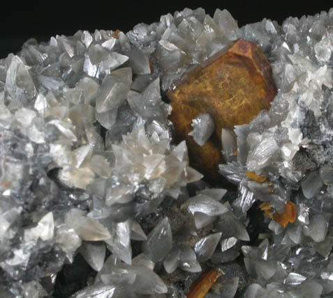 Smithsonite with Barite from Tsumeb Mine, Otavi-Bergland District, Oshikoto, Namibia