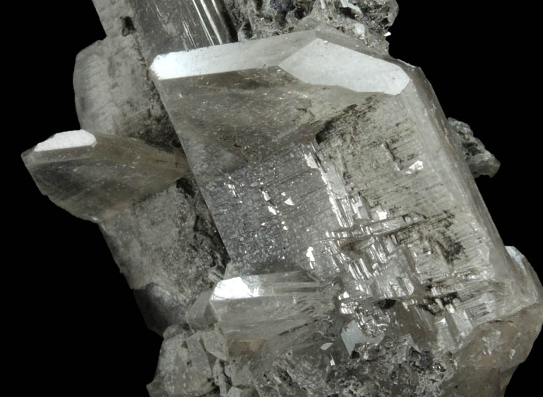 Cerussite with Galena inclusions from Tsumeb Mine, Otavi-Bergland District, Oshikoto, Namibia