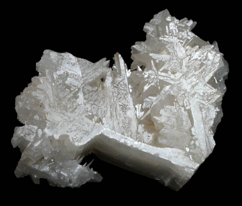 Cerussite (twinned crystals) from Tsumeb Mine, Otavi-Bergland District, Oshikoto, Namibia