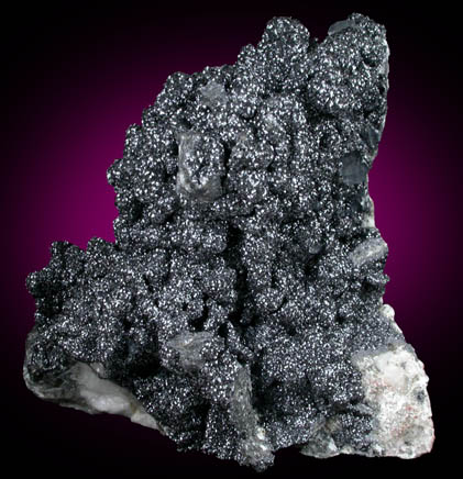 Mottramite and Calcite from Tsumeb Mine, Otavi-Bergland District, Oshikoto, Namibia