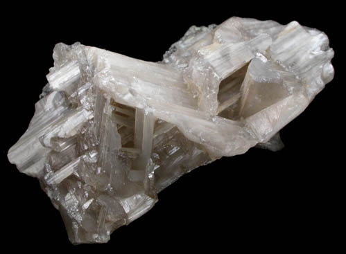 Cerussite (twinned crystals) from Broken Hill Mine, New South Wales, Australia