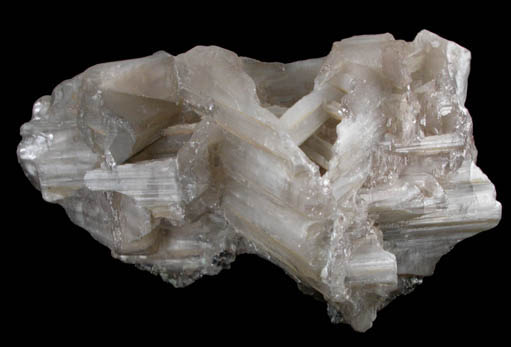 Cerussite (twinned crystals) from Broken Hill Mine, New South Wales, Australia