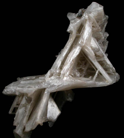 Cerussite (twinned crystals) from Broken Hill Mine, New South Wales, Australia