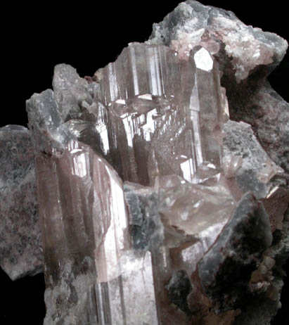 Cerussite (twinned crystals) from Tsumeb Mine, Otavi-Bergland District, Oshikoto, Namibia