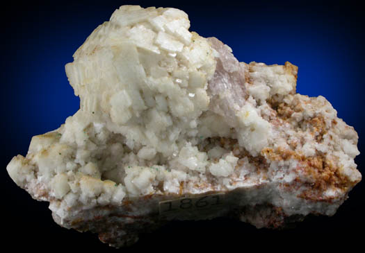 Aragonite var. Tarnowitzite from Tsumeb Mine, Otavi-Bergland District, Oshikoto, Namibia