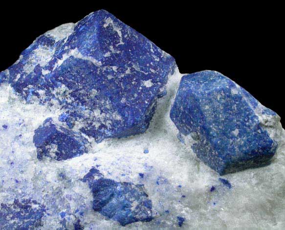 Lazurite var. Lapis Lazuli from Sar-e-sang, Kokscha Valley, Badakshan, Afghanistan (Type Locality for Lazurite)